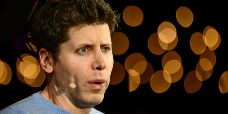 Sam Altman, CEO of OpenAI, is seen by some as the next Steve Jobs or Bill Gates. ©AFP