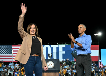 The Harris campaign hopes former president Barack Obama will reverse fears of eroding support among Black voters / ©AFP