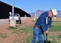 John Ladd, 69, of Palominas, Arizona, wants Trump to become president again so he can 'finish' his border wall / ©AFP