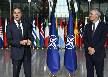 Former Dutch prime minister Mark Rutte took over as NATO's new secretary general / ©AFP