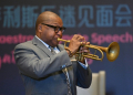 Wynton Marsalis is in Beijing this week to kick off a series of performances in the country. ©AFP