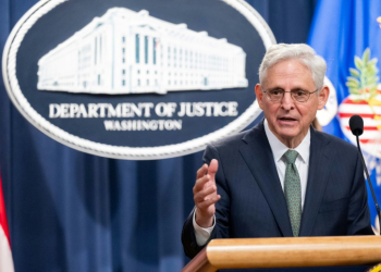 US Attorney General Merrick Garland said the conspirators were members of a self-described 'modern day SS'. ©AFP