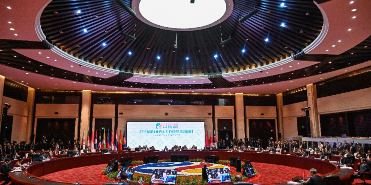 Leaders meet for an ASEAN Plus Three Summit in Vientiane, Laos / ©AFP