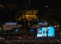 Harris's rally outside the White House was attended by tens of thousands of supporters  / ©AFP