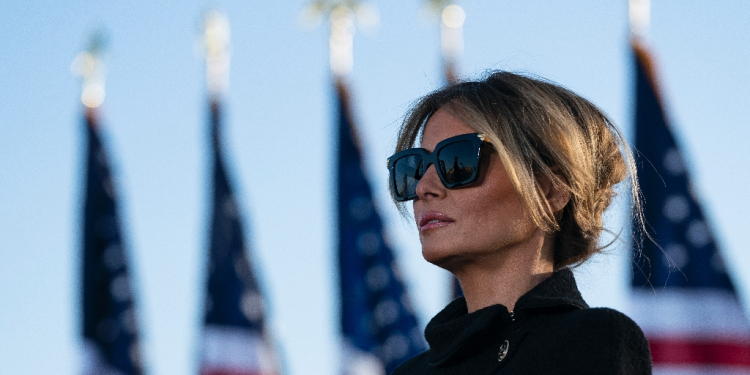 Melania Trump is making news with her memoir ahead of the US election / ©AFP