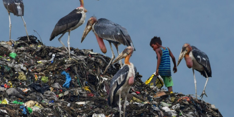 India was the country with the largest number of people in extreme poverty, which impacts 234 million of its 1.4 billion population, according to the report. ©AFP