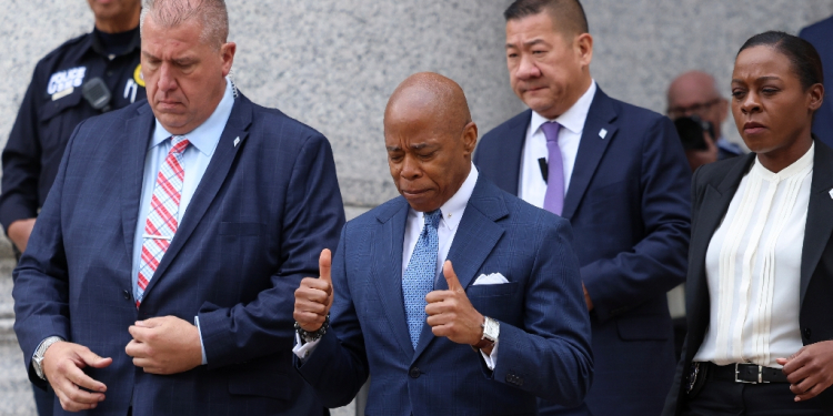 New York Mayor Eric Adams may yet face fresh charges in the case against him, prosecutors said / ©AFP