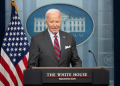 US President Joe Biden speaks during the daily press briefing at the White House in Washington, DC, on October 4, 2024. ©AFP