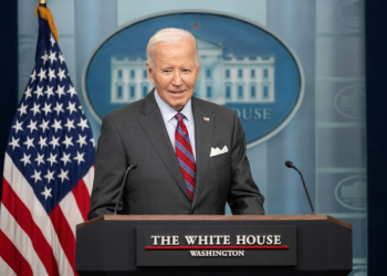 US President Joe Biden speaks during the daily press briefing at the White House in Washington, DC, on October 4, 2024. ©AFP