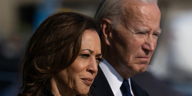 US Vice President and Democratic presidential candidate Kamala Harris and US President Joe Biden have both condemned the October 7 attacks / ©AFP