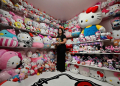 Hello Kitty marks its 50th anniversary on November 1, adorning everything from handbags to rice cookers and raking in millions of dollars for the Japanese creators Sanrio. ©AFP