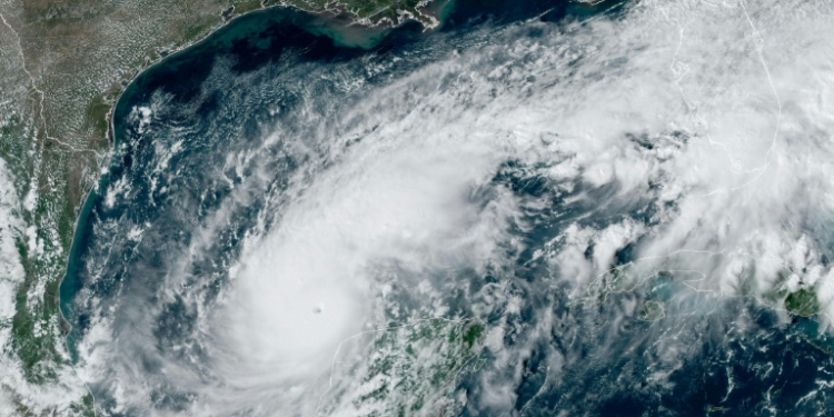 Hurricane Milton, which is threatening Florida -- still digging out from Hurricane Helene. ©AFP