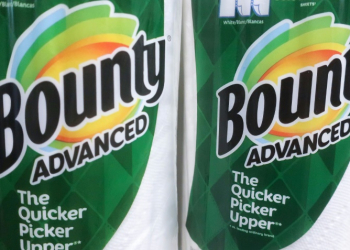 While the US market continues to be a winner for Bounty paper towel producer Procter & Gamble, the company cautioned that a recovery in China will take time. ©AFP