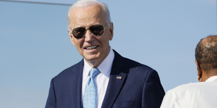 US President Joe Biden's gaffe during a video call with nonprofit VotoLatino was seized upon by Trump's campaign, with the Republican presidential hopeful calling it 'terrible' / ©AFP