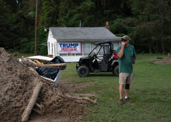 Days after Hurricane Helene caused catastrophic flooding across the southeastern United States, killing more than 230 people, the emergency response has been clouded by misinformation and conspiracy theories / ©AFP