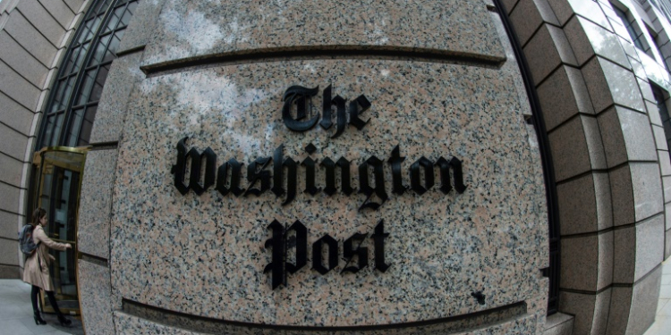 The Washington Post has decided to break with tradition and endorse neither Kamala Harris or Donald Trump. ©AFP