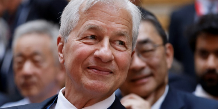 JPMorgan Chase CEO Jamie Dimon says geopolitical conditions are 'treacherous and getting worse'. ©AFP