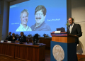 Victor Ambros and Gary Ruvkun won the Nobel for medicine for their discovery of microRNA . ©AFP