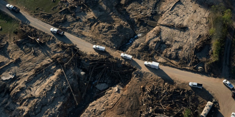 With at least 230 people killed, Helene is the second deadliest hurricane to hit the continental United States in more than half a century. ©AFP