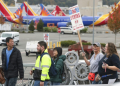 Some 33,000 Boeing workers have been on the picket lines since September 13. ©AFP