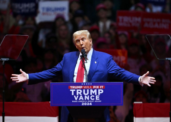 Donald Trump is in swing-state Georgia after an often dark rally in Madison Square Garden / ©AFP