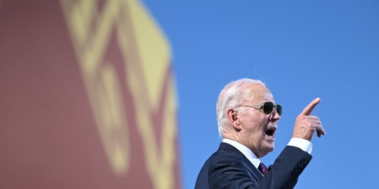 'I formally apologize, as president of the United States of America, for what we did,' President Joe Biden says / ©AFP