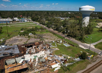 Valdosta, Georgia was hit hard by Hurricane Helene. ©AFP