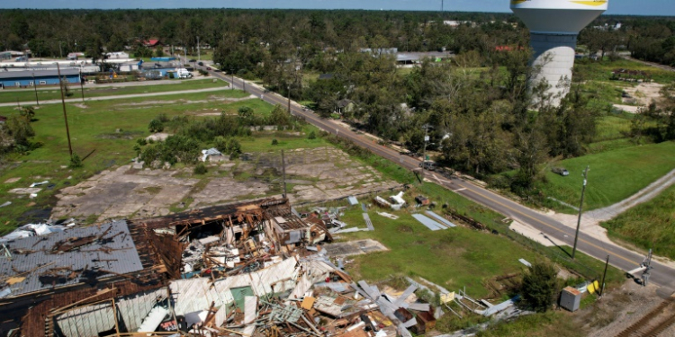 Valdosta, Georgia was hit hard by Hurricane Helene. ©AFP