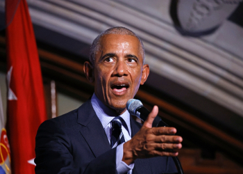 Former US President Barack Obama, seen here in September of this year, is launching a stumping blitz across battleground states as he tries to help Kamala Harris beat Donald Trump in the race for the White House  / ©AFP