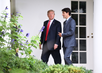 Canadian Prime Minister Justin Trudeau previously visited Donald Trump in the White House during the president-elect's first term in office / ©AFP