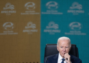 US President Joe Biden, now in the lame duck period of his term, attempted to use a summit in Lima to shore up ties with key Asia-Pacific allies before the potential wrecking ball of a second Trump presidency / ©AFP