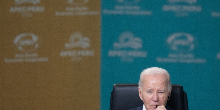 US President Joe Biden, now in the lame duck period of his term, attempted to use a summit in Lima to shore up ties with key Asia-Pacific allies before the potential wrecking ball of a second Trump presidency / ©AFP