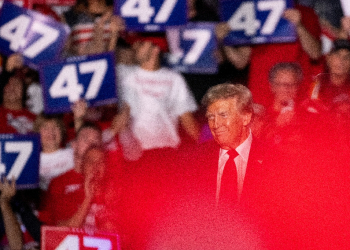 Violent rhetoric from Donald Trump, seen here at a rally in Warren, Michigan, is escalating as the 2024 US election climaxes / ©AFP