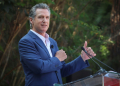 California Governor Gavin Newsom says his liberal state will fight 'unlawful' policies from the incoming Donald Trump administration in Washington. ©AFP