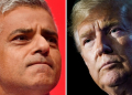 London Mayor Sadiq Khan has had a long-running war of words with Donald Trump. ©AFP