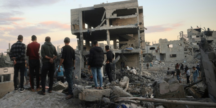 The health ministry in Hamas-run Gaza said the death toll from the war has reached 43,972 people, the majority of whom are civilians. ©AFP