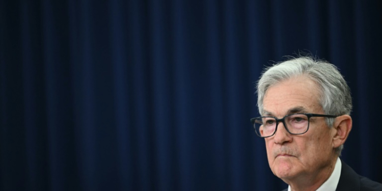 Fed Chair Jerome Powell said the recent performance of US economy had been the best of any major economy in the world. ©AFP