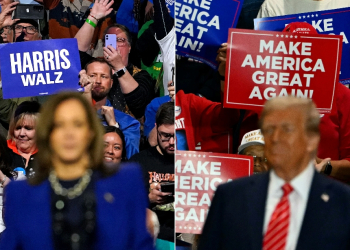 Americans are feeling stressed ahead of a tense and close election / ©AFP