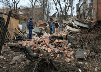 Russian forces have pounded Ukrainian towns and cities since invading in February 2022 . ©AFP