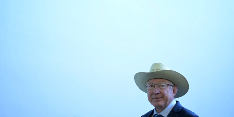 US ambassador to Mexico Ken Salazar said Mexico faces a very serious security problem / ©AFP