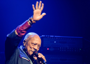 US producer Quincy Jones -- seen at the Montreux Jazz Festival in June 2019 in Switzerland -- influenced the music world in many genres for decades. ©AFP