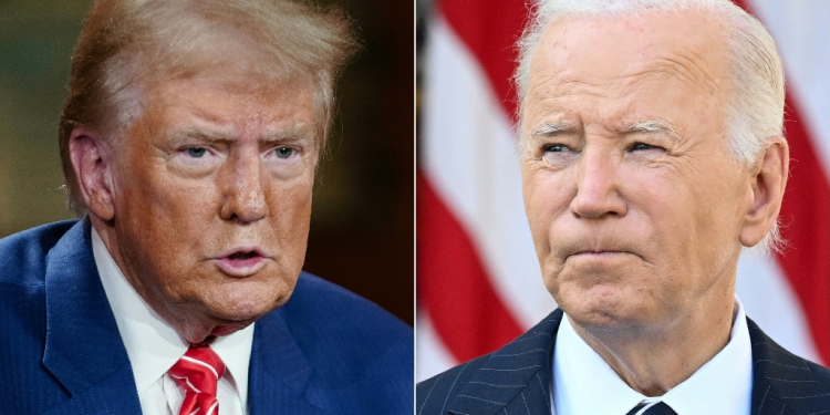 Joe Biden will hand the White House back to Donald Trump in January / ©AFP