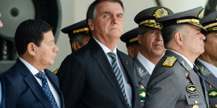 Former Brazilian President Jair Bolsonaro was in office from 2019 to 2022. ©AFP