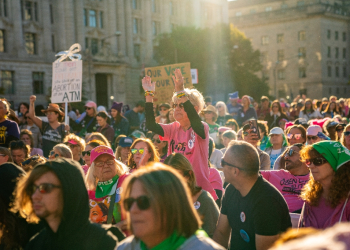 Organizers of the Women's March in Washington estimated about 15,000 people turned out for the event / ©AFP