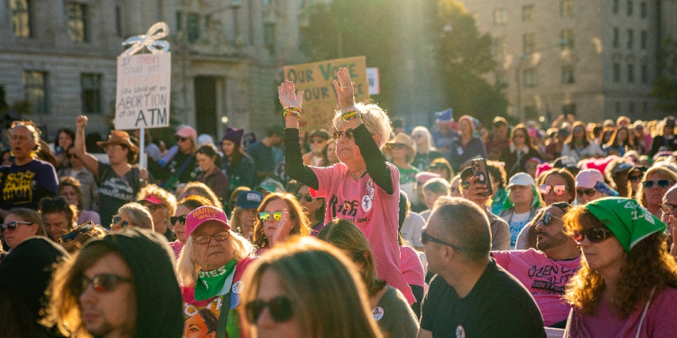 Organizers of the Women's March in Washington estimated about 15,000 people turned out for the event / ©AFP