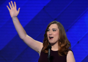 Delaware state senator Sarah McBride won the state's only seat in the US House of Representatives. ©AFP