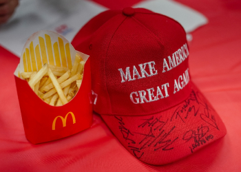 Donald Trump has never made a secret of his love of fast-food and Diet Coke / ©AFP