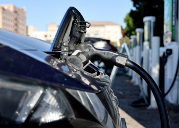 California Governor Gavin Newsom said the state will step in to plug the gap if Donald Trump removes federal tax breaks for electric vehicles. ©AFP