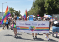 Attendees celebrate their sexuality at a 2022 Pride parade in West Hollywood, California - but America is seeing dwindling tolerance for diversity programs / ©AFP