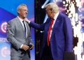 Robert F. Kennedy Jr and President-elect Donald Trump, campaigning in Georgia in October / ©AFP